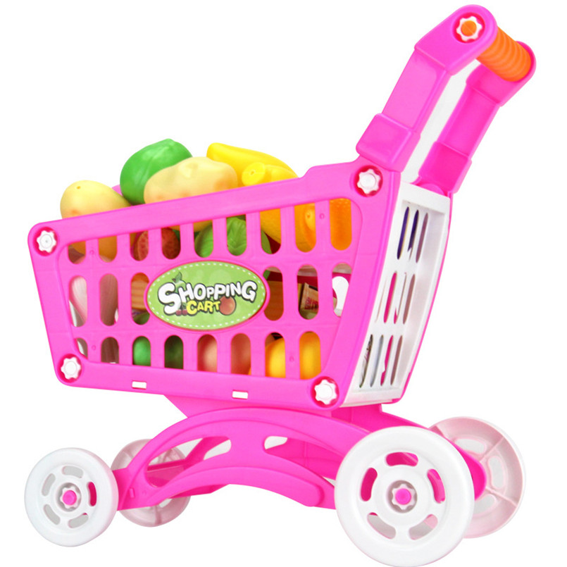 Toy Shopping Trolley 16PCS Toy Set