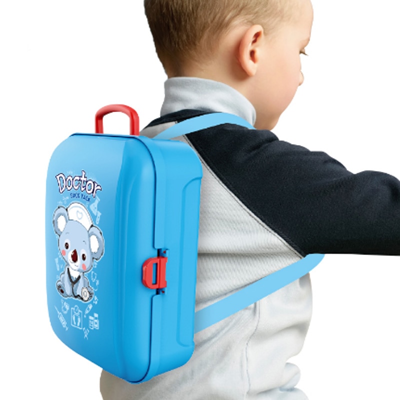 Toy Doctor Kit Backpack Play Set