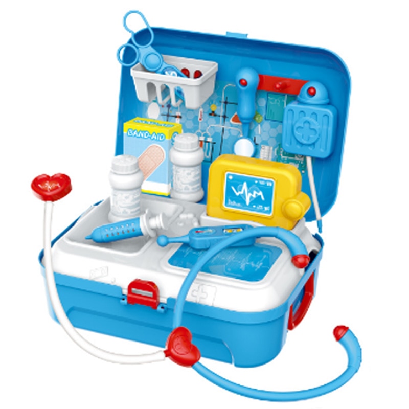 Toy Doctor Kit Backpack Play Set