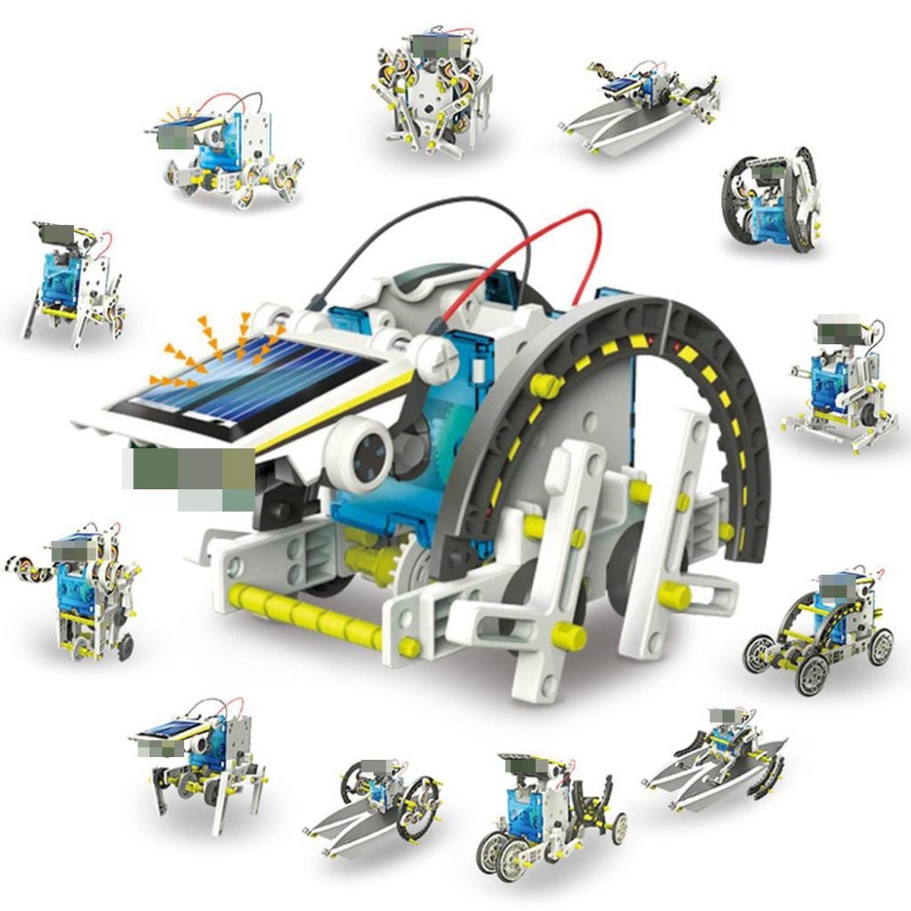 DIY Robot Solar Powered Toy Kit