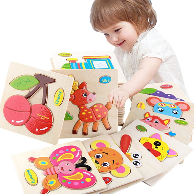 Wooden Puzzle for Toddlers