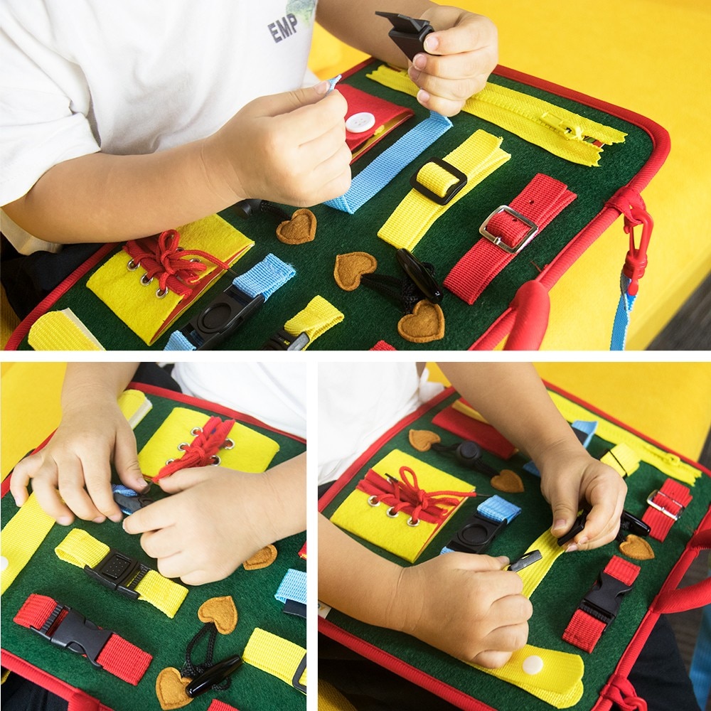 Busy Board Kids Activity Toy