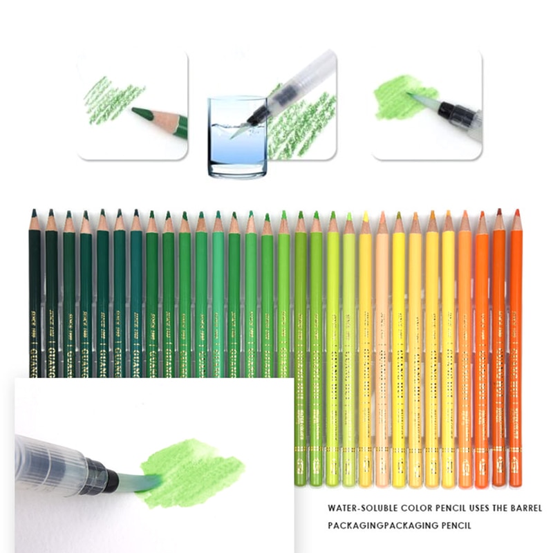 Watercolor Pencils Painting Set