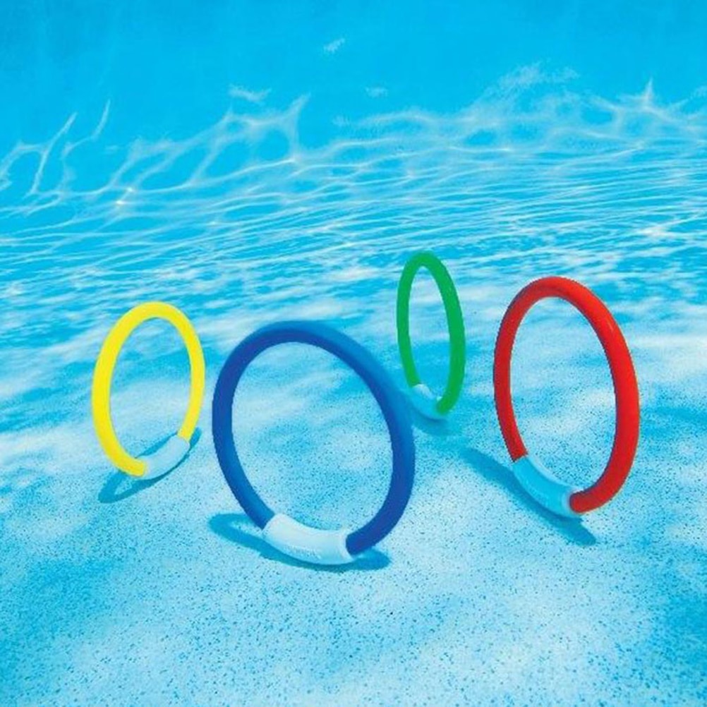 Diving Rings Swimming Pool Toy 4pcs