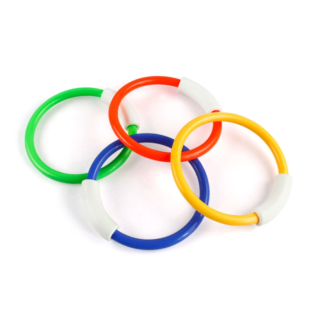 Diving Rings Swimming Pool Toy 4pcs