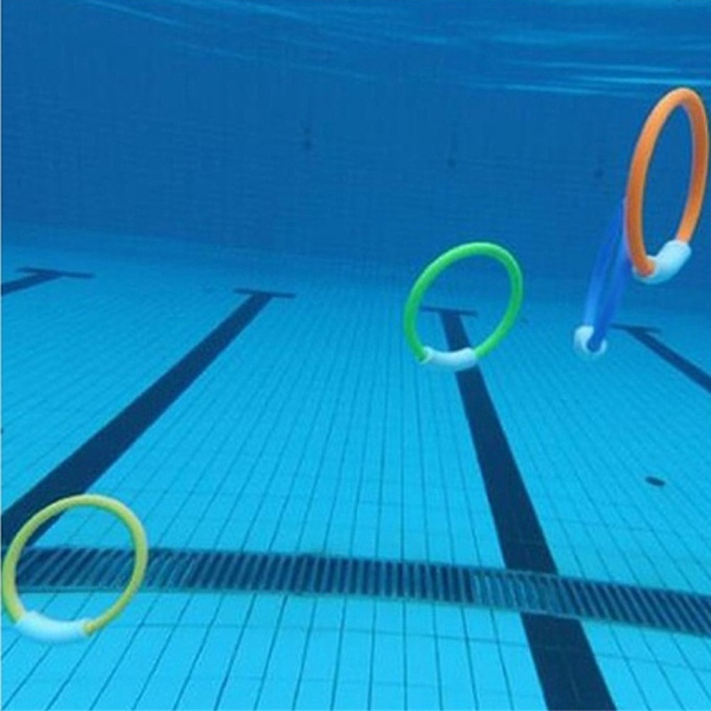 Diving Rings Swimming Pool Toy 4pcs