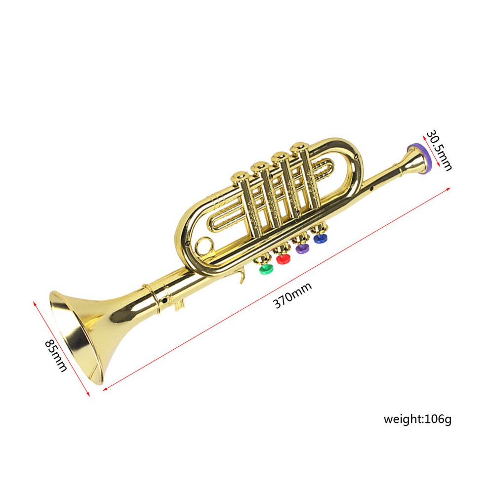 Toy Trumpet Plastic Musical Instrument