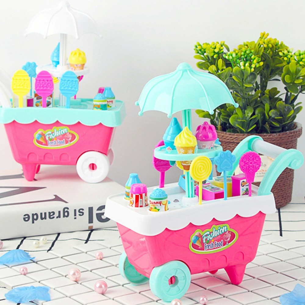 Ice Cream Cart Toy Pretend Play