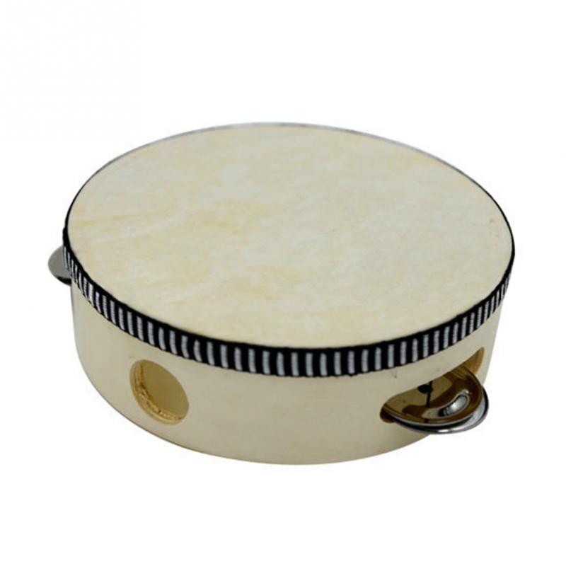 Tambourine Instrument Sheepskin Cover