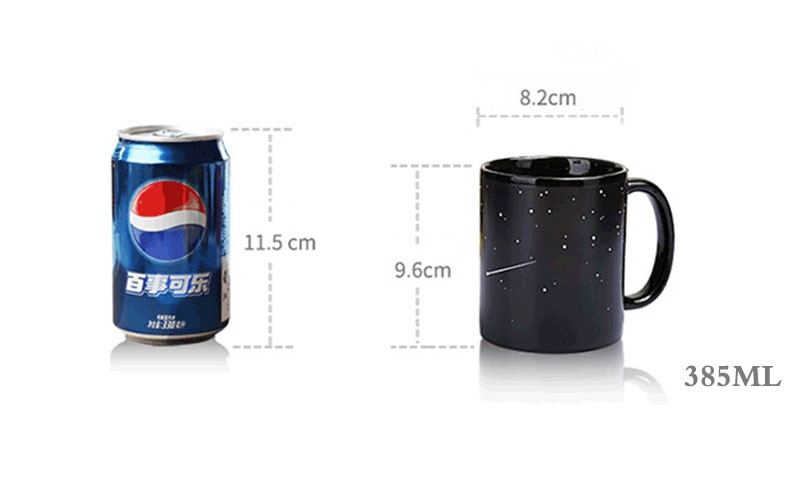 Color Changing Mug Temperature Cup