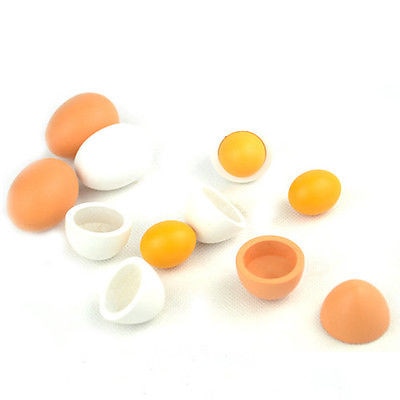 Toy Food Kids Pretend Eggs Toy