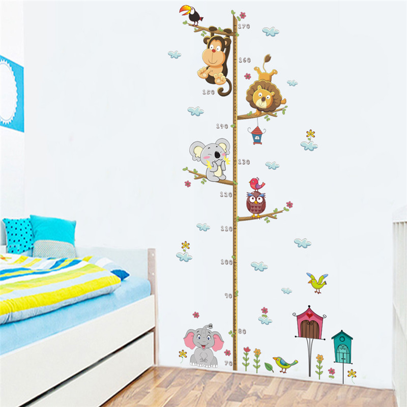 Kids Height Chart Wall Sticker