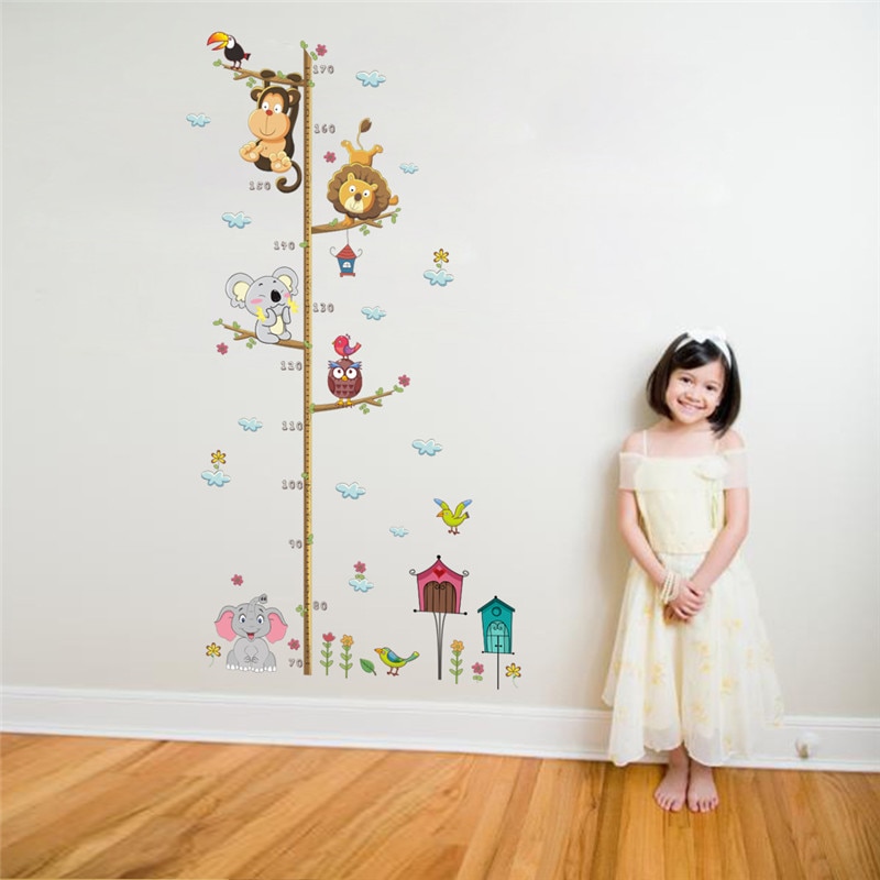 Kids Height Chart Wall Sticker