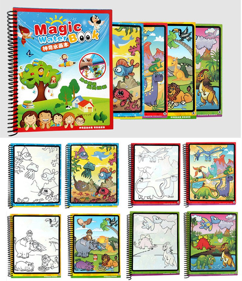 Coloring Book For Kids Drawing Board