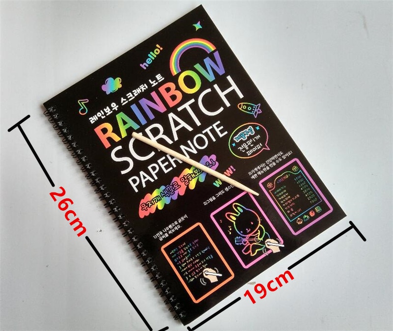 Scratch Art Creative Drawing Book