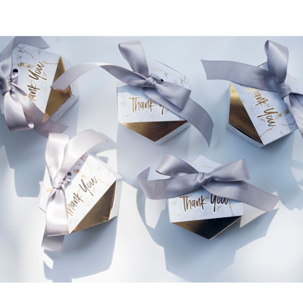 Marble Gift Box Creative Party Favor