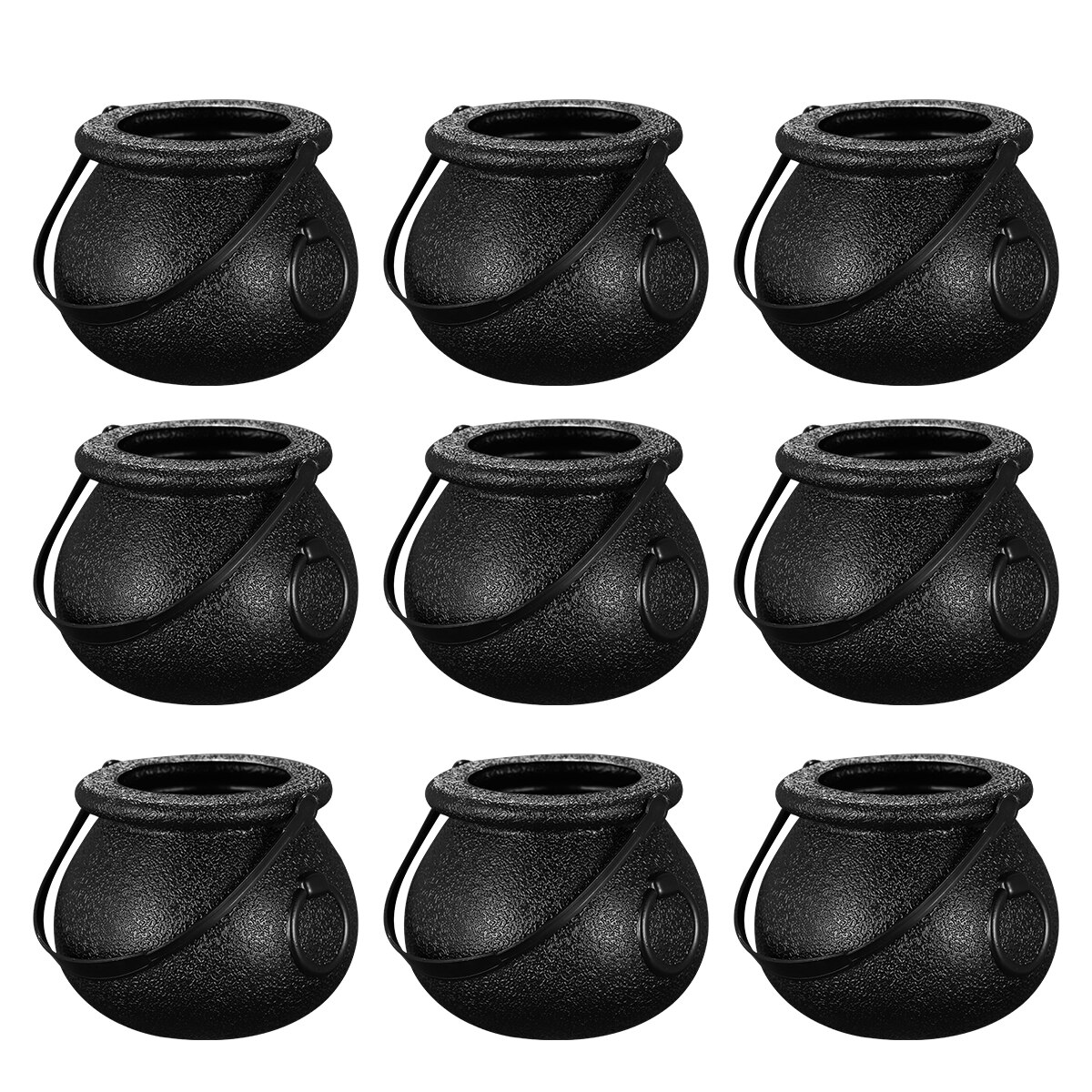 Mini Cauldrons Halloween Basket (10 Pcs)