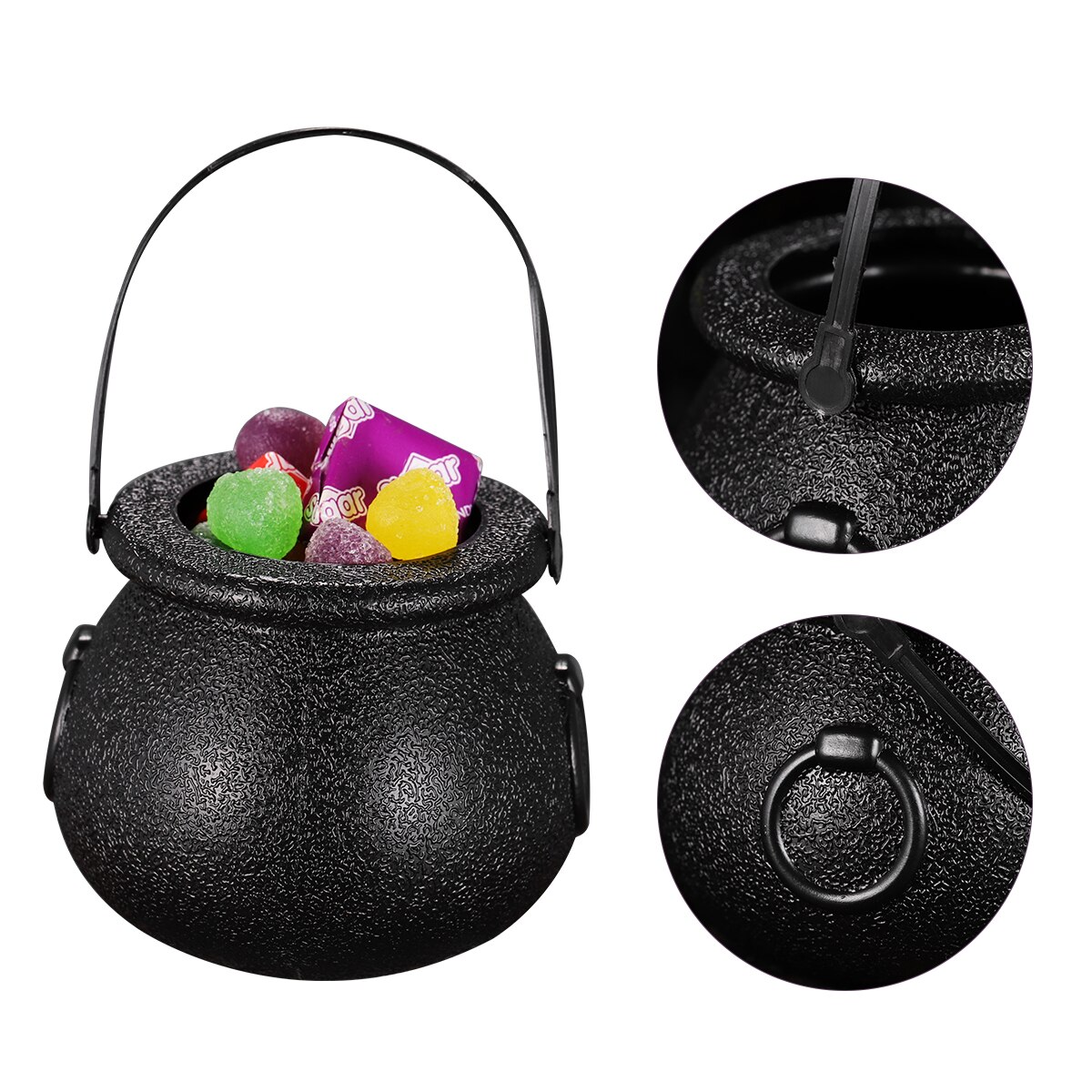 Mini Cauldrons Halloween Basket (10 Pcs)