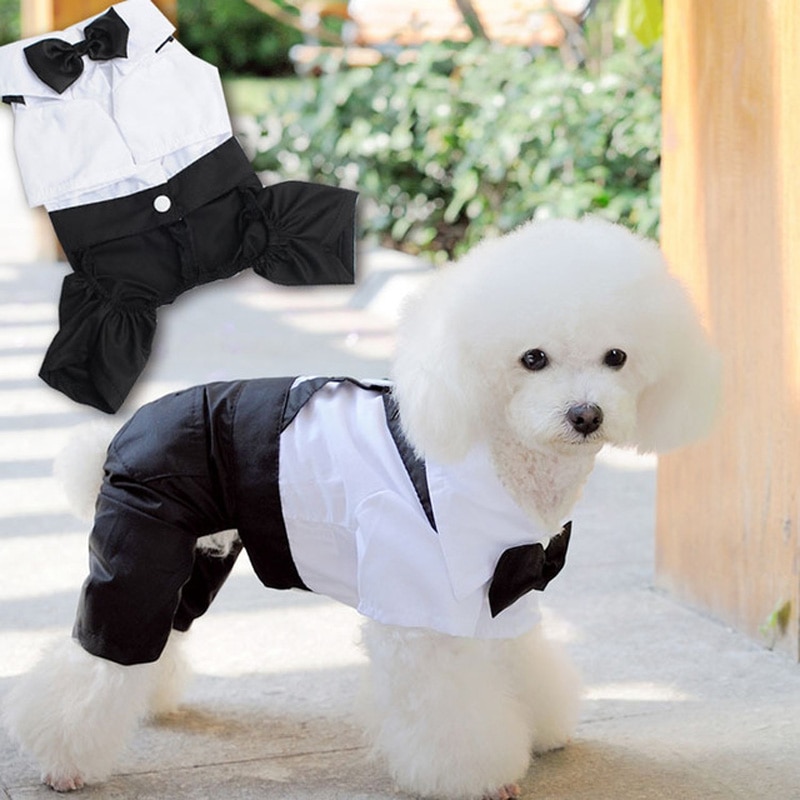 Dog Wedding Suit Tuxedo Costume