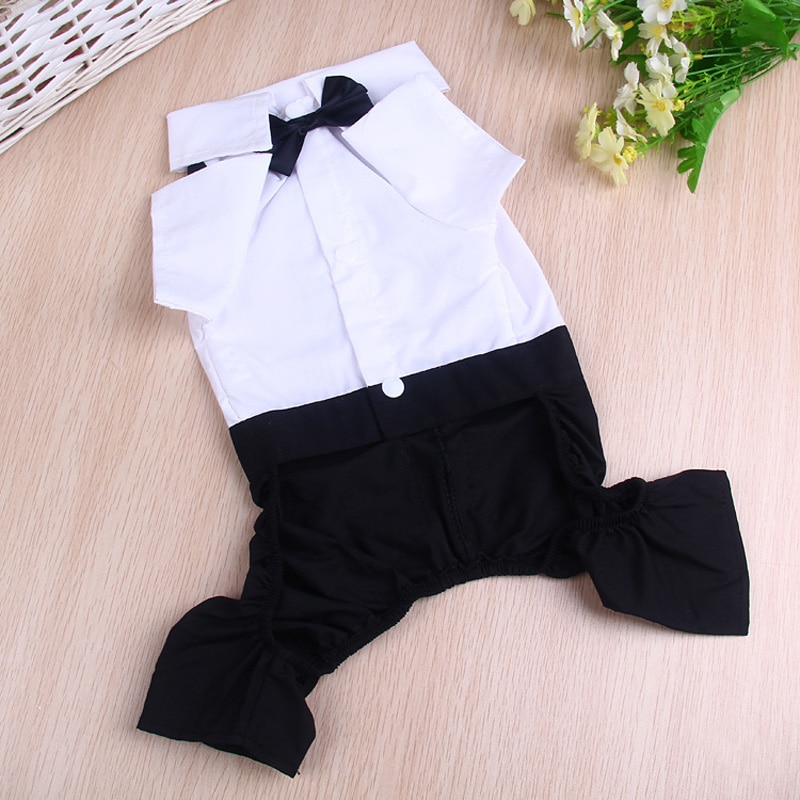 Dog Wedding Suit Tuxedo Costume