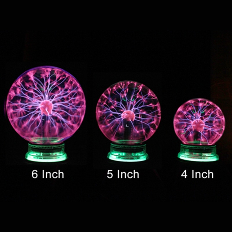 Plasma Ball Light Night Lamp Decor