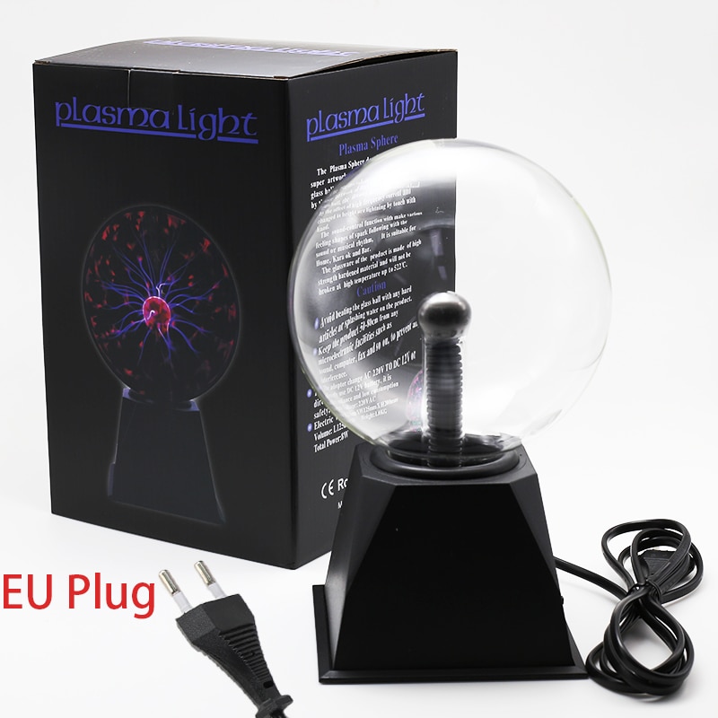 Plasma Ball Light Night Lamp Decor