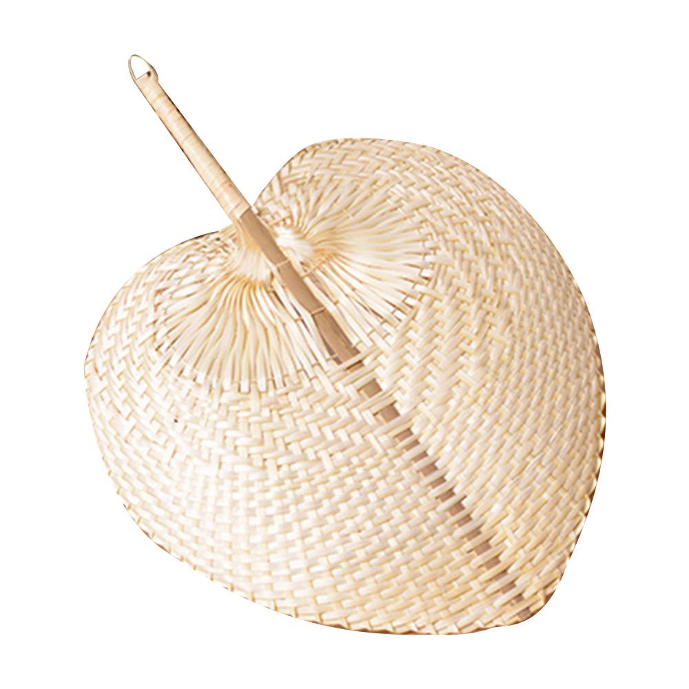 Natural Bamboo Woven Straw Fan