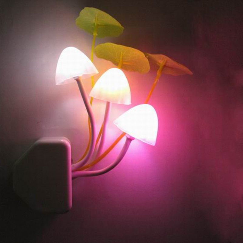 Creative LED Mushroom Night Lamp