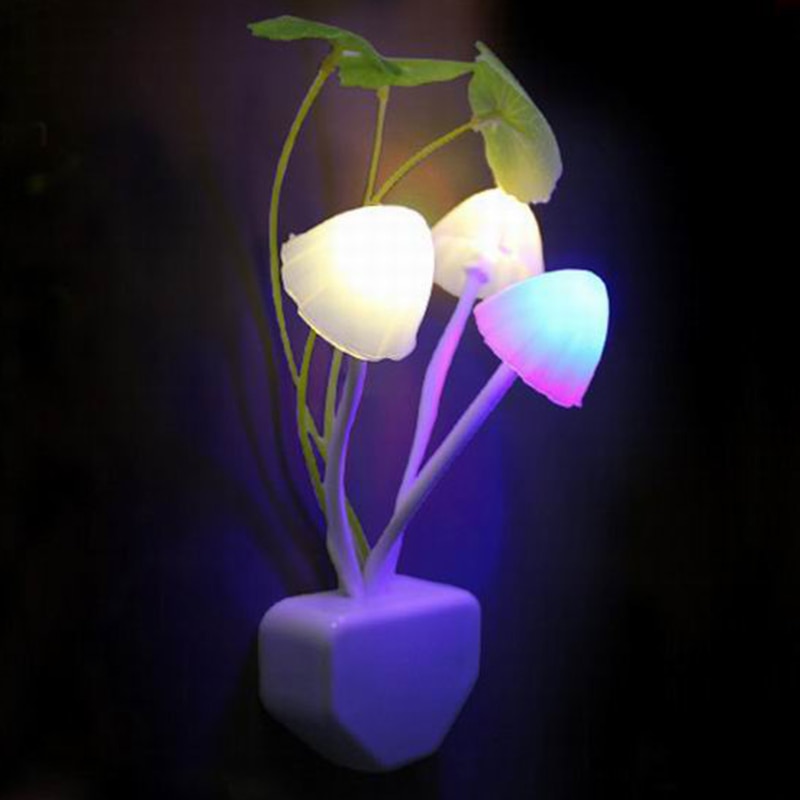 Creative LED Mushroom Night Lamp