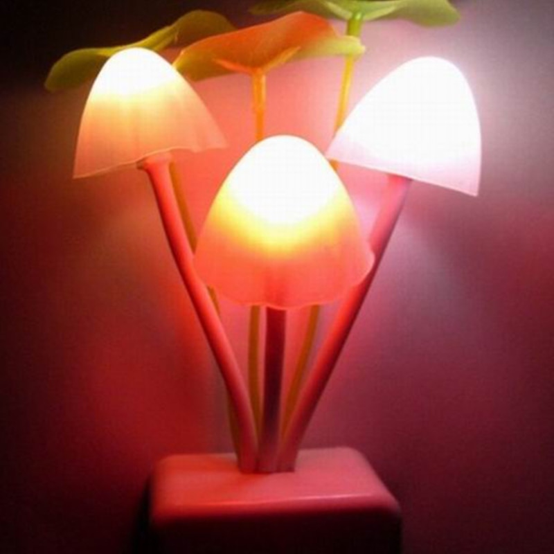 Creative LED Mushroom Night Lamp