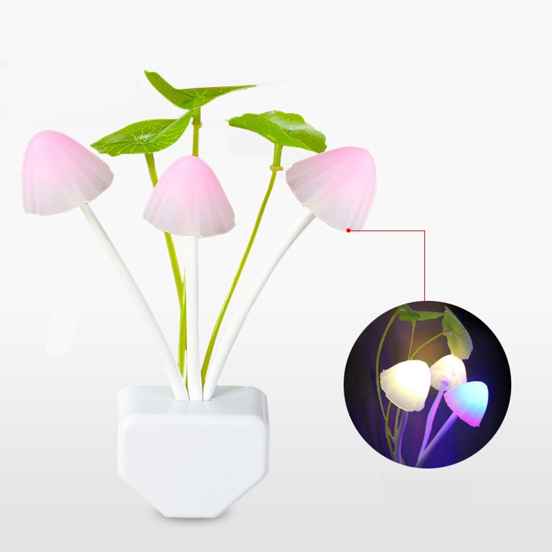 Creative LED Mushroom Night Lamp