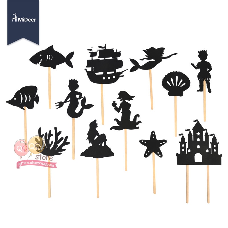 Paper Kids Shadow Puppets (12pcs)