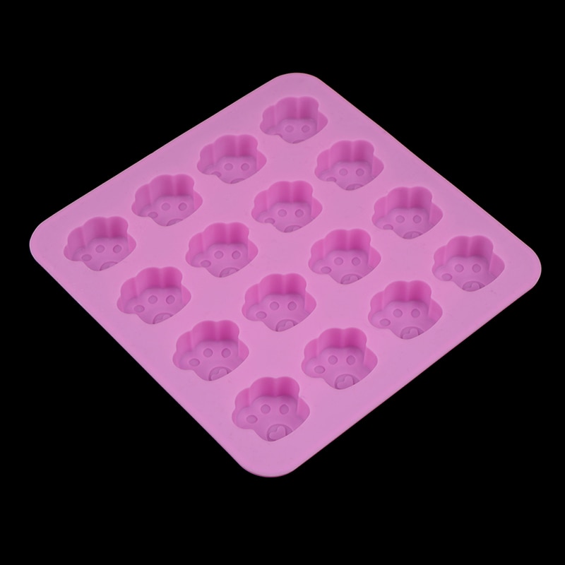 16-Holes Paw Print Silicone Mold