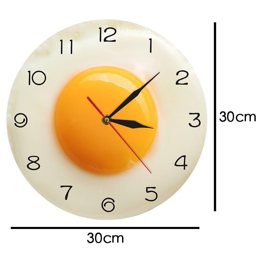 Wall Mount Acrylic Egg Clock