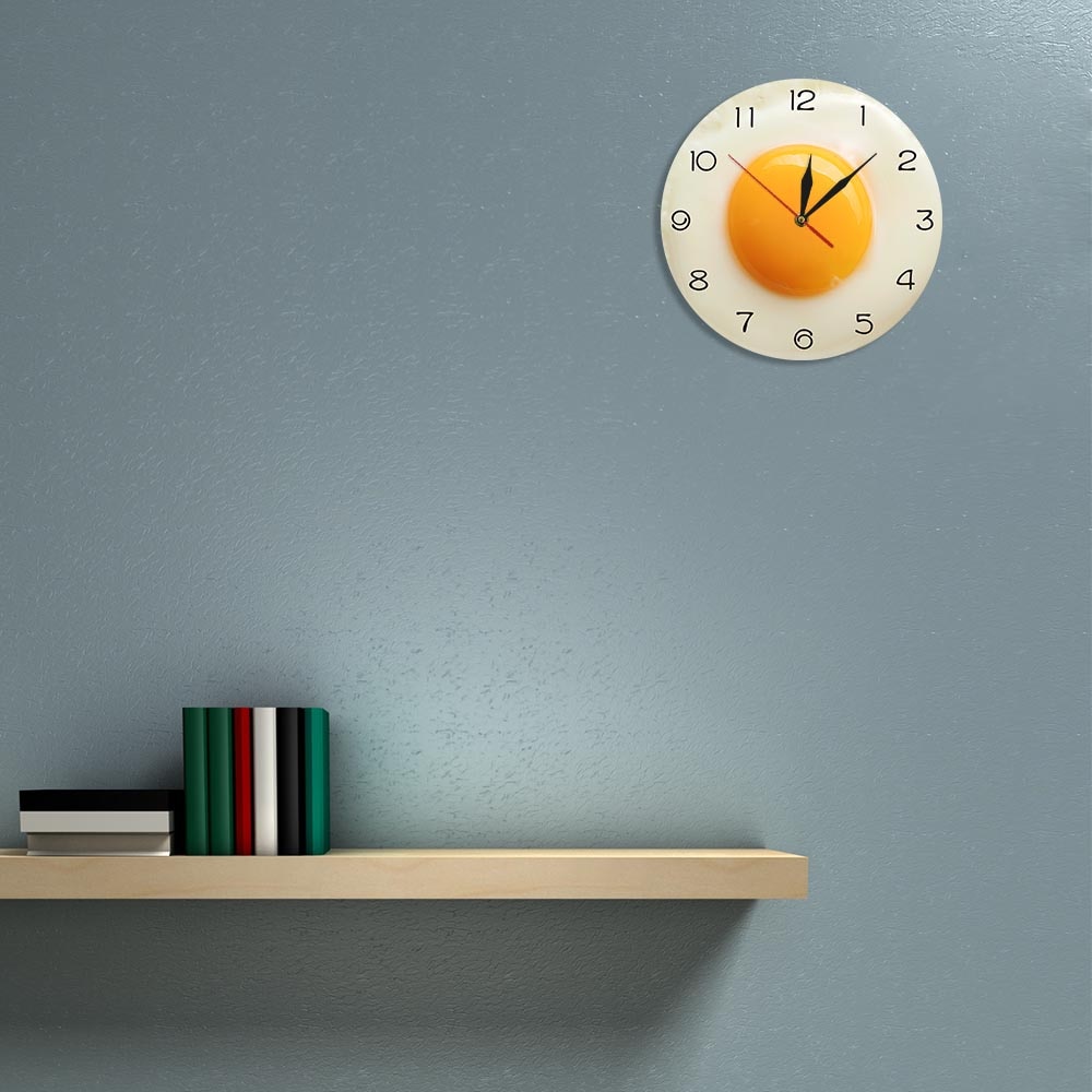 Wall Mount Acrylic Egg Clock