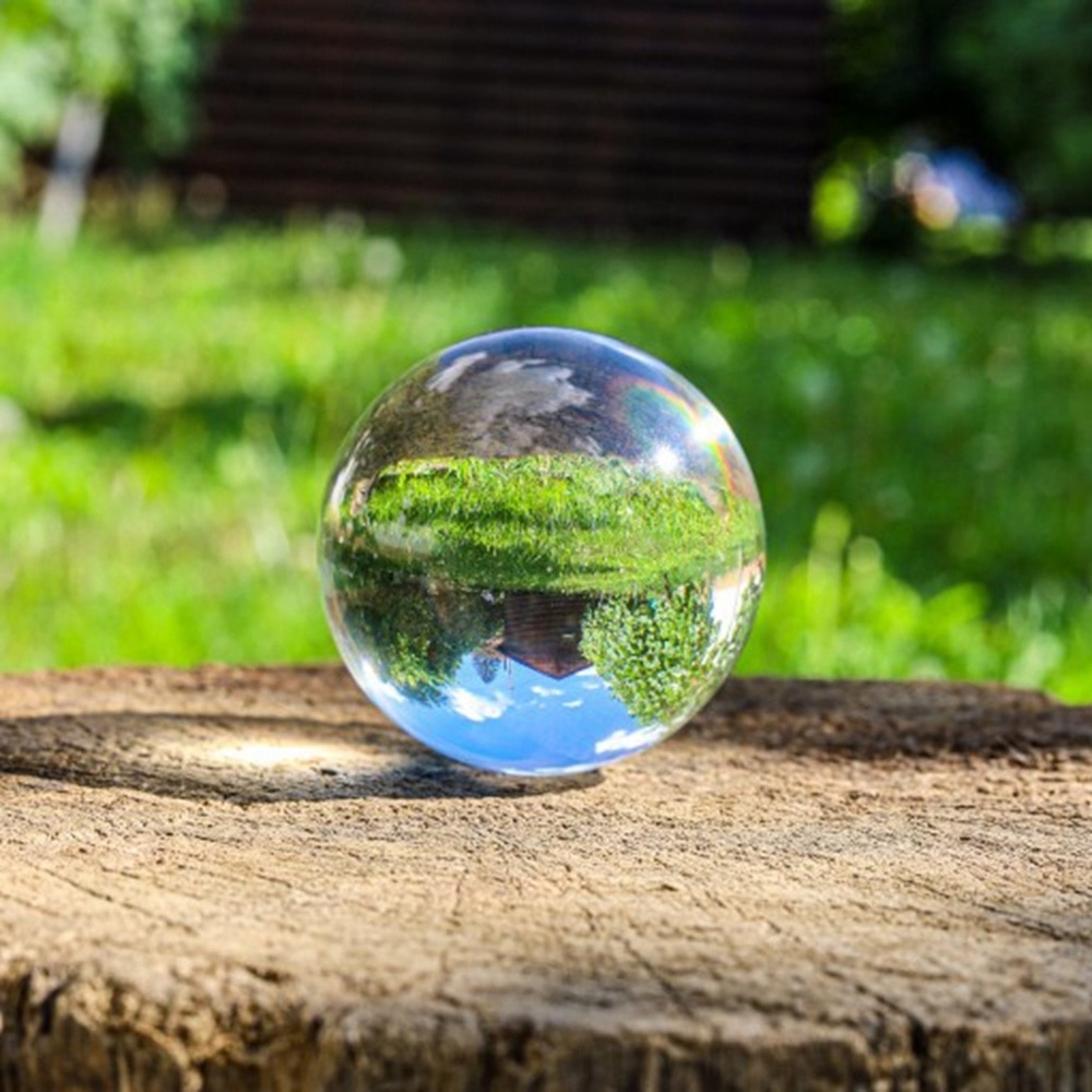 Transparent Crystal Ball For Photography