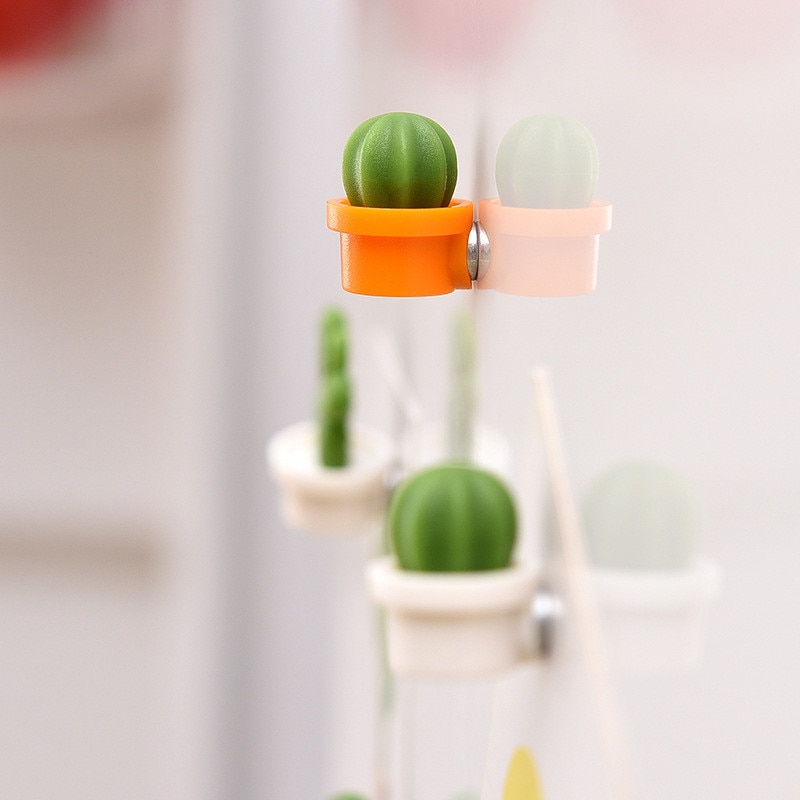 Succulent Magnets Fridge Decors (6 Pcs)