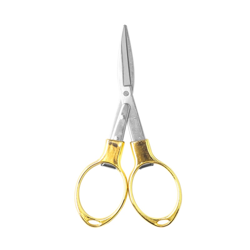 Stainless Steel Glasses Shaped Design Foldable Scissors