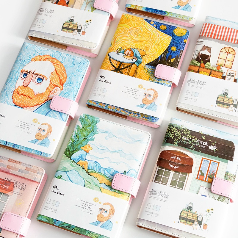 A5 208 Page Van Gogh Notebook