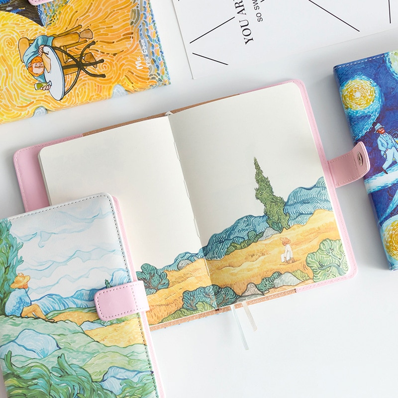 A5 208 Page Van Gogh Notebook