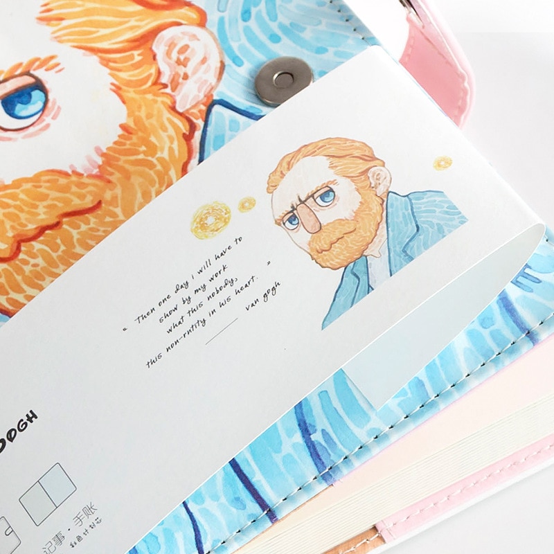 A5 208 Page Van Gogh Notebook