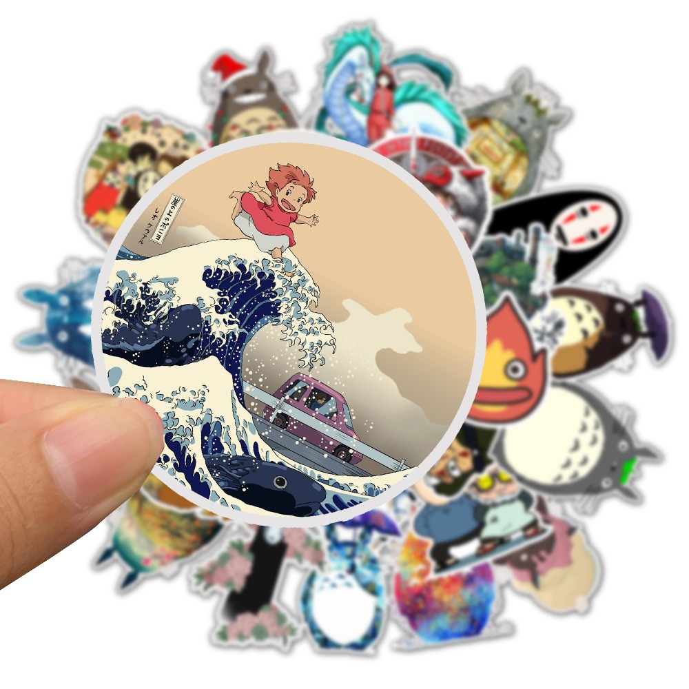 Studio Ghibli Stickers PVC Decals (50pcs)