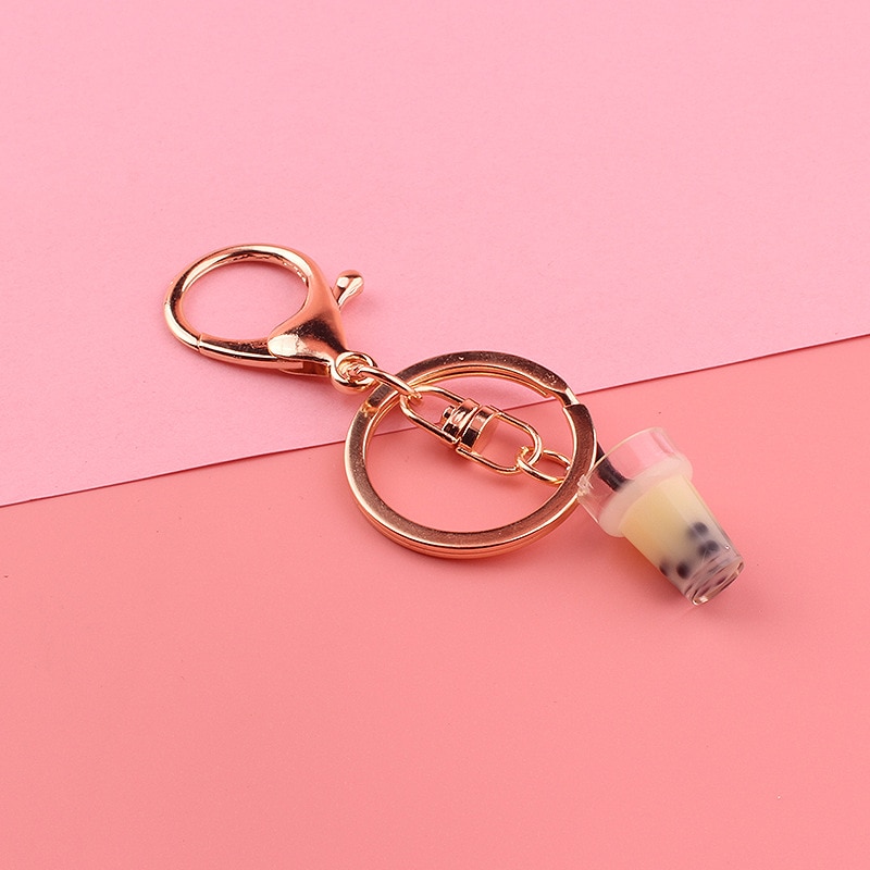 Bubble Tea Keychain Mini Accessory