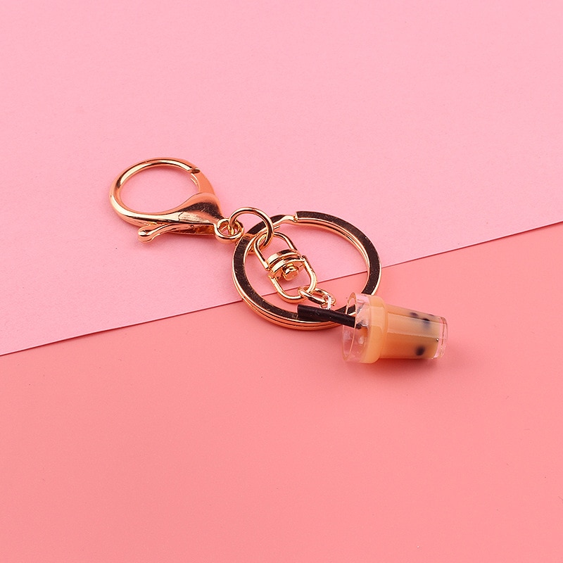 Bubble Tea Keychain Mini Accessory