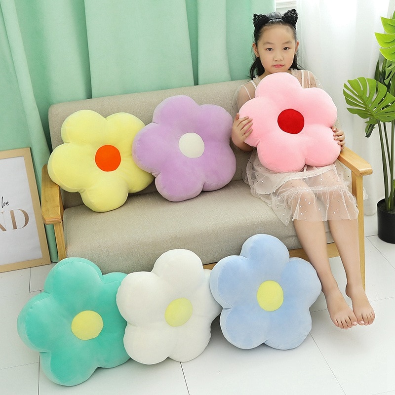 Soft Flower Shaped Pillow Cushion