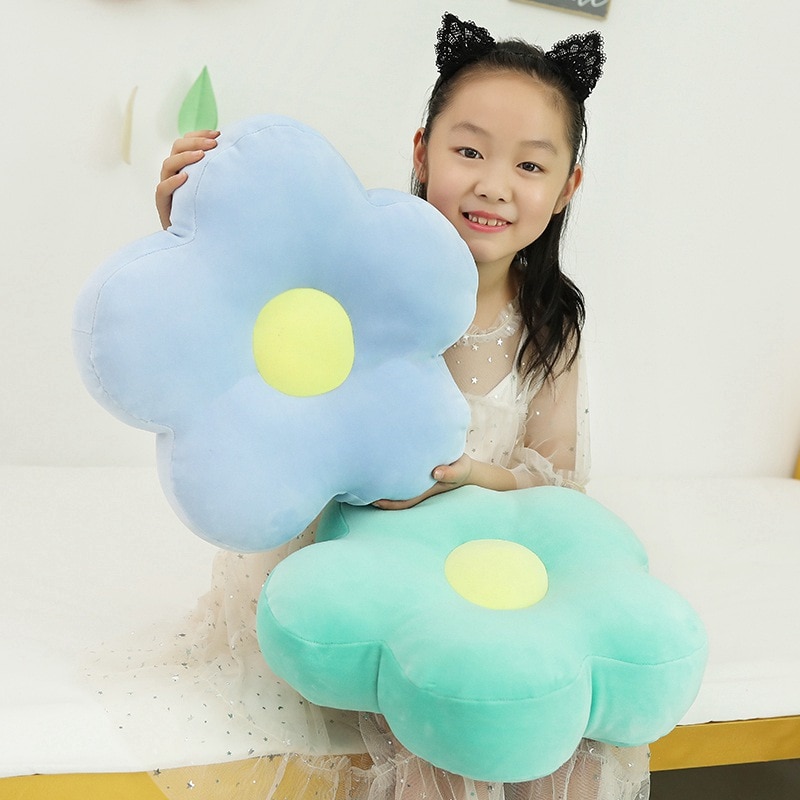 Soft Flower Shaped Pillow Cushion