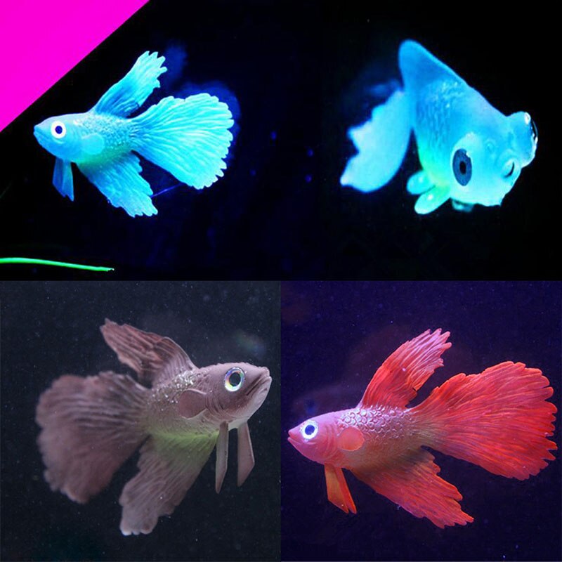 Artificial Fish Silicone Aquarium Decor