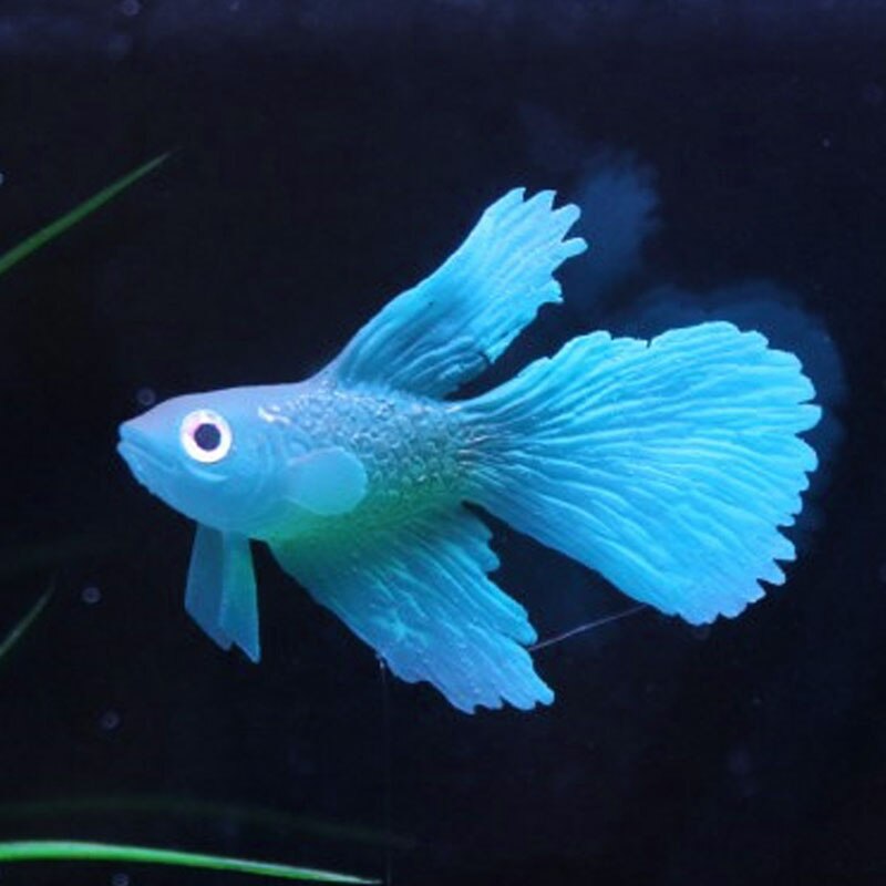 Artificial Fish Silicone Aquarium Decor