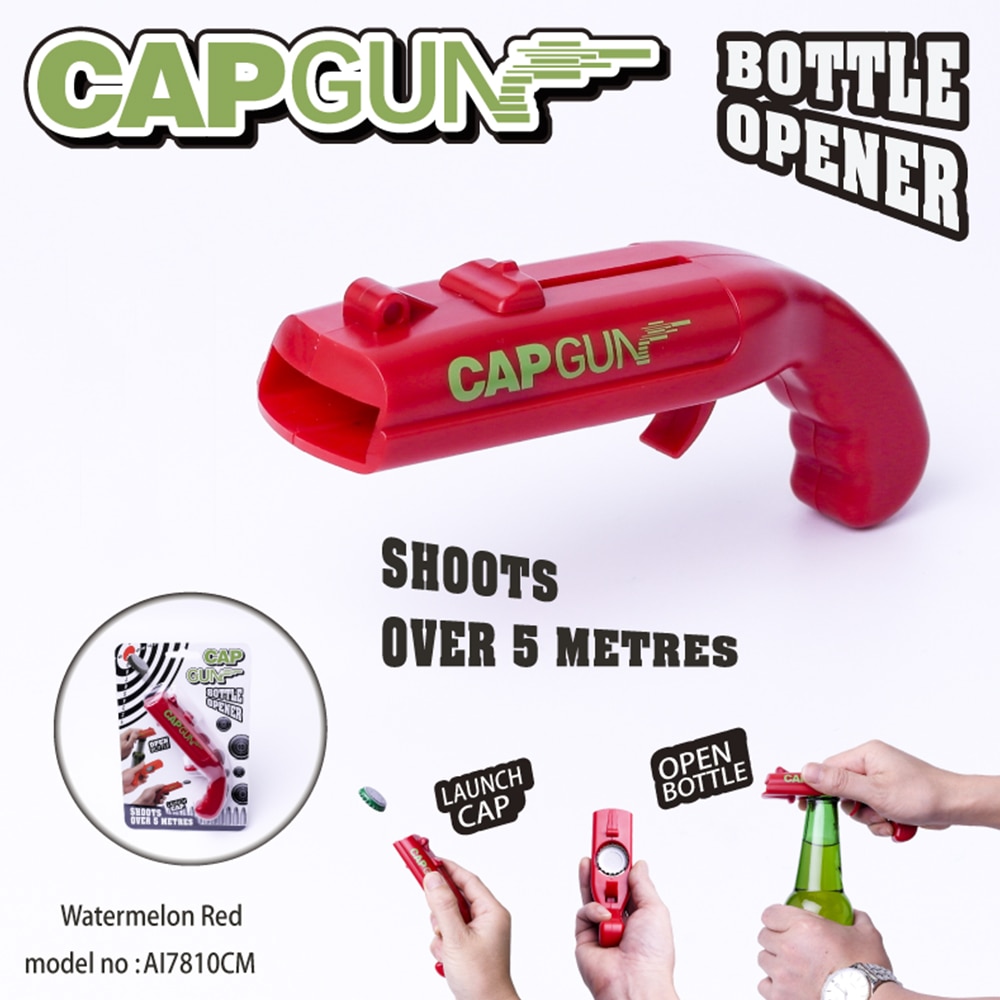 Cap Shooter Bottle Opener