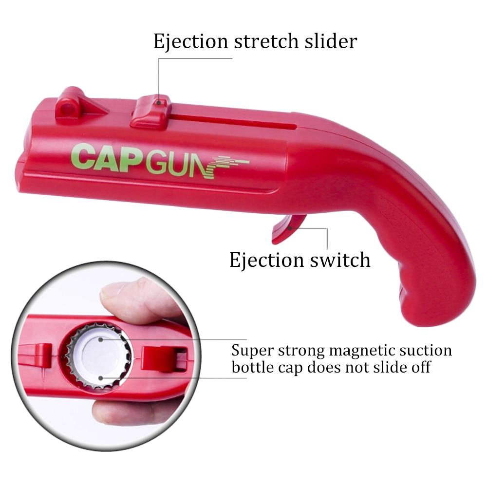 Cap Shooter Bottle Opener